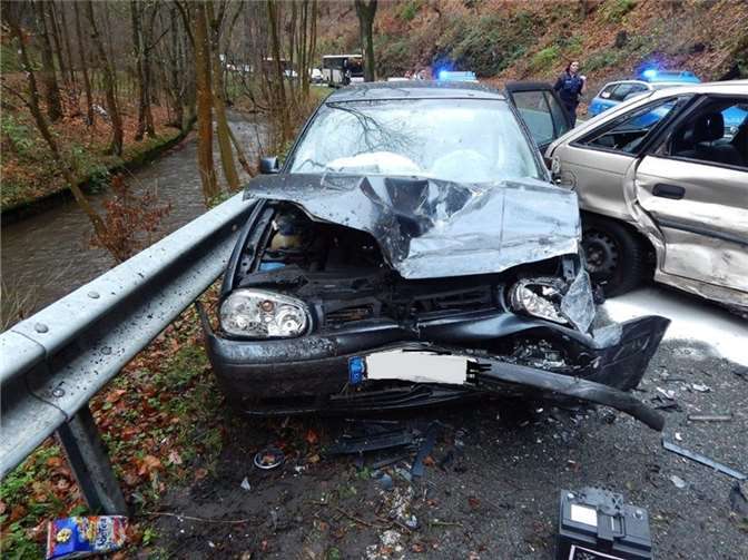 Junger Fahrer war zu schnell unterwegs 