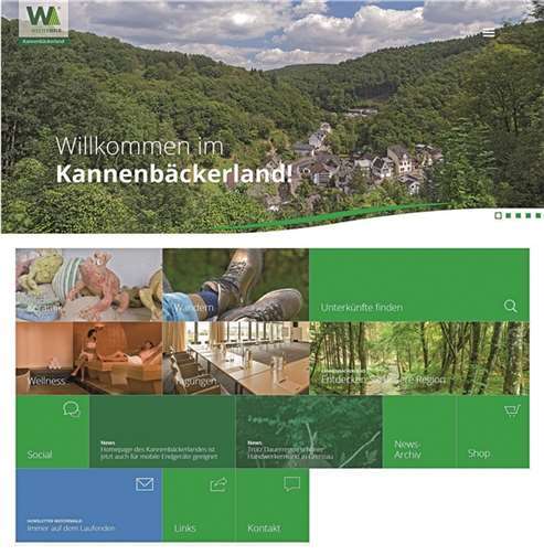 Homepage jetzt auch für mobile Endgeräte