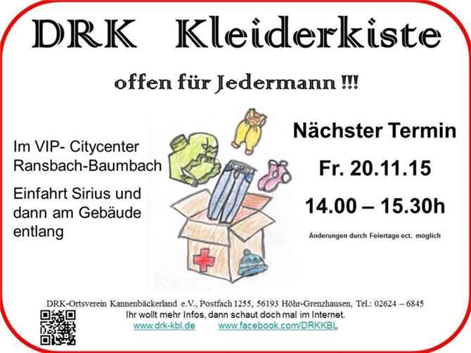 Blutspende Hillscheid- Sondertermin 