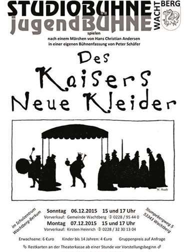 „Des Kaisers neue Kleider“ wird im Schulzentrum Berkum aufgeführt