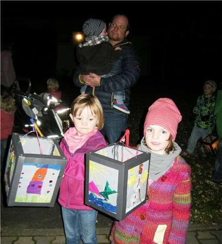 Großer Laternenumzug an St. Martin 