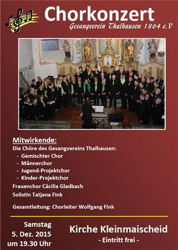 Vorweihnachtliches Chorkonzert