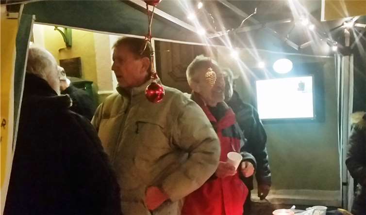 Klein und Groß erfreuten sich am Glücksrad