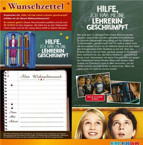 „Hilfe, ich hab meine Lehrerin geschrumpft“-Kids-Preview