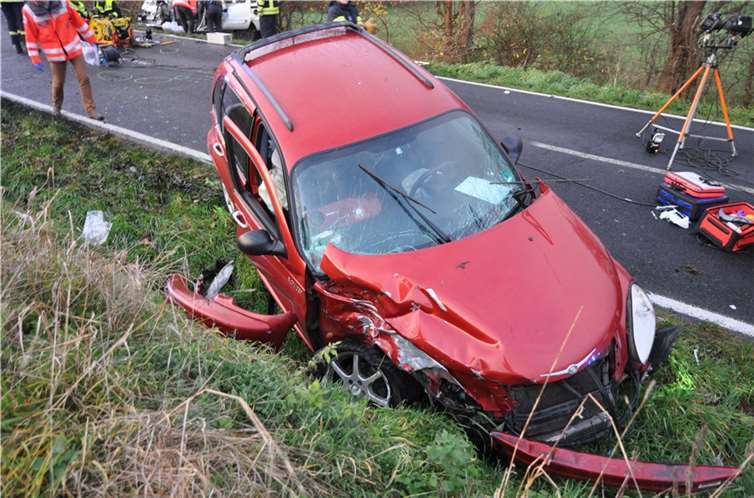 Frontalzusammenstoß bei Münstermaifeld 
