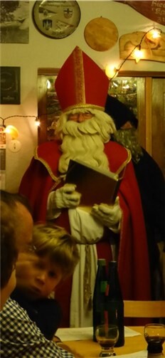 Nikolaus besuchte Kanuten 