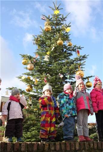 Dorftannenbaum im Töpferort