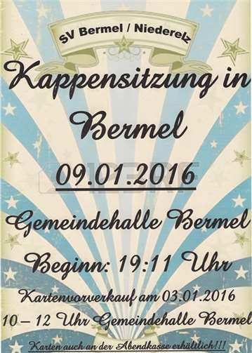 Große Kappensitzung 