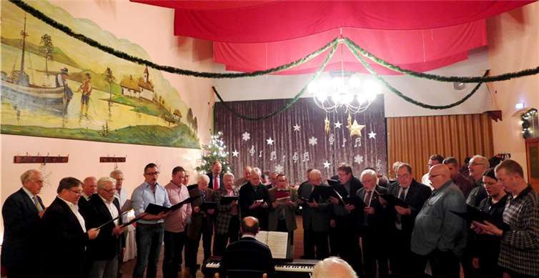 Weihnachtsfeier des Gesangvereins 