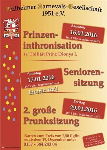 Das neue Jahr beginnt mit der neuen Session 