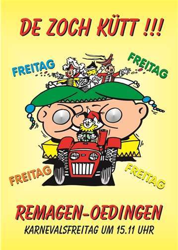 Anmeldung zum „21.“ Karnevalszug in Oedingen 