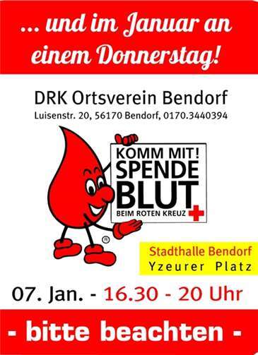 Blut spenden rettet Leben 