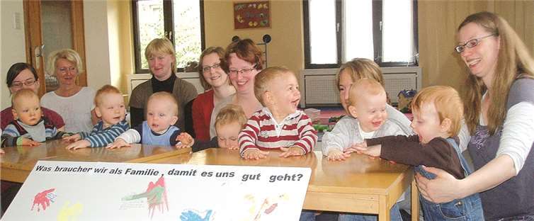 Eltern-Kind-Gruppen in der Katholischen Familienbildungsstätte Andernach