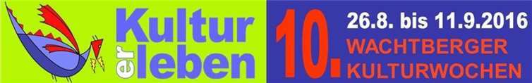 Kulturwochen feiern 2016 Jubiläum 
