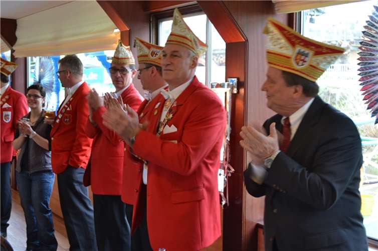 Das neue Jahr wurde empfangen 