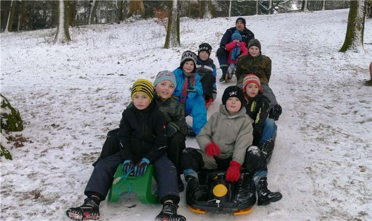 Auf schnellen Kufen unterwegs 