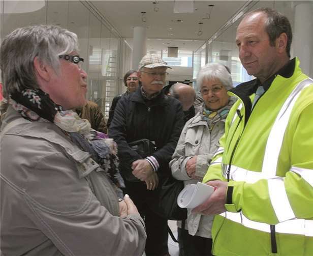 Besichtigung des Forums Confluentes in Koblenz 