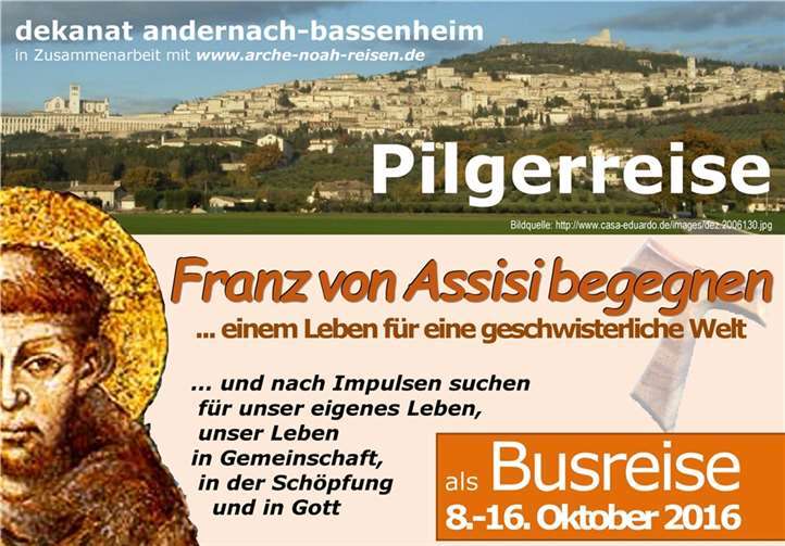 „Franz von Assisi begegnen“ 
