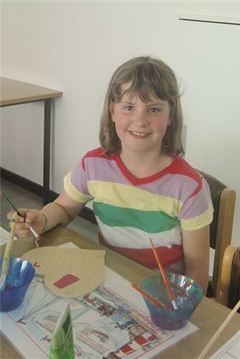 Gelungener Bastelnachmittag für Kinder 