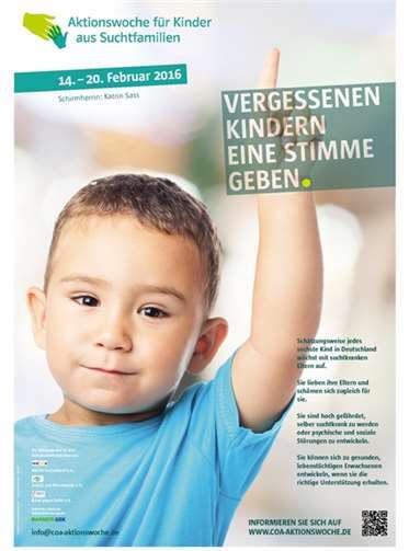 Aktionswoche für Kinder aus Suchtfamilien