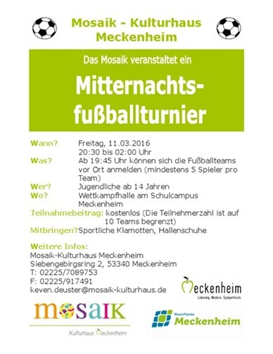 Kicken in der Wettkampfhalle