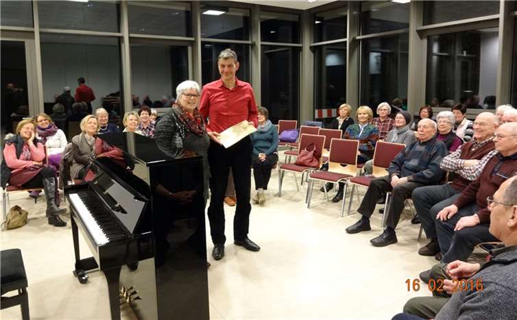 25-jähriges Chorleiterjubiläum von Ralf Dötsch 