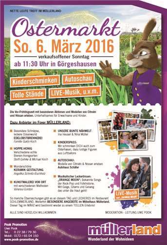 Viele Aktionen für Erwachsene und Kinder!