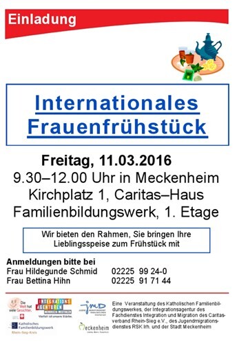 Traditionell im Hinblick auf den Weltfrauentag