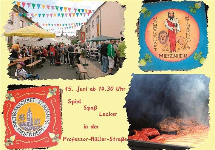 Einladung zum Straßenfest 