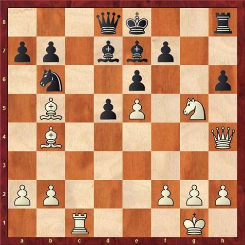 Weiß am Zug gewinnt