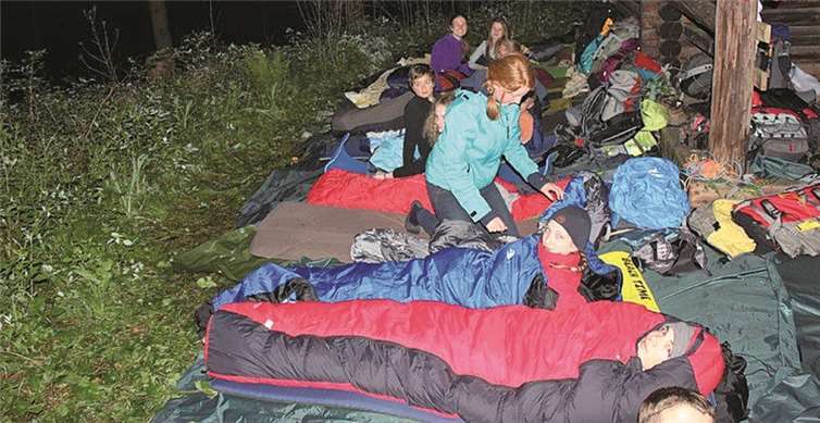 Mit Salamandern wandern 