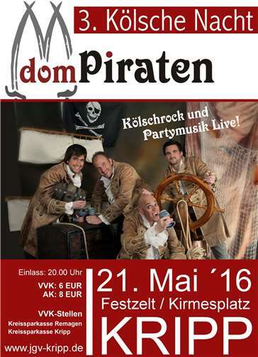 Dompiraten sind das Highlight 