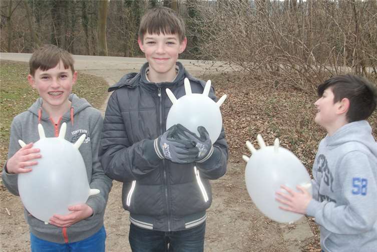 Toller Einsatz gegen den Müll im Stadtpark 