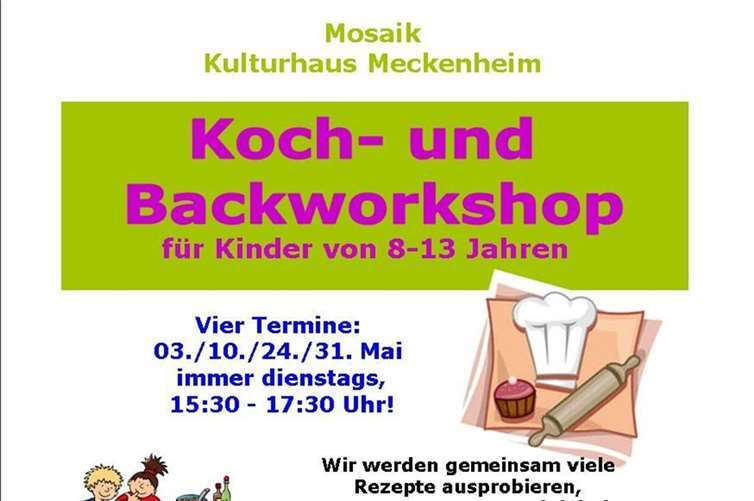 Koch- und Backworkshop für Kinder