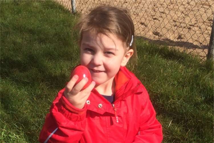 Kinder strahlten mit der Sonne um die Wette 