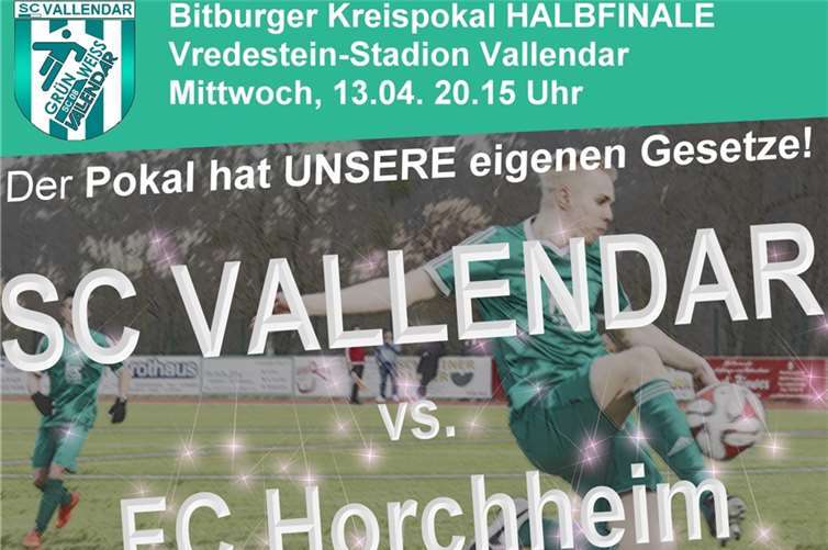 Kreispokal-Halbfinale: Horchheim ist zu Gast