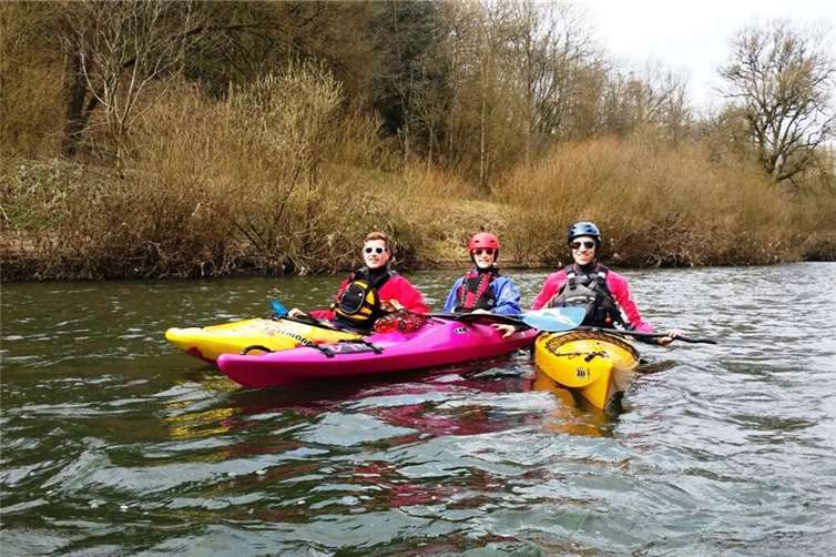 Ostertour der Unkeler Kanuten 