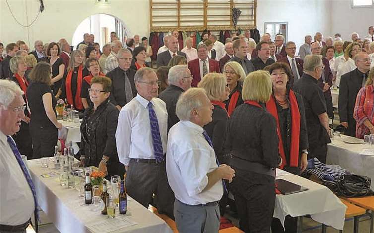 Ein abwechslungsreiches musikalisches Programm wurde den Gästen geboten 