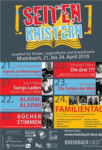 In der Glasstadt knistern die Buchseiten 