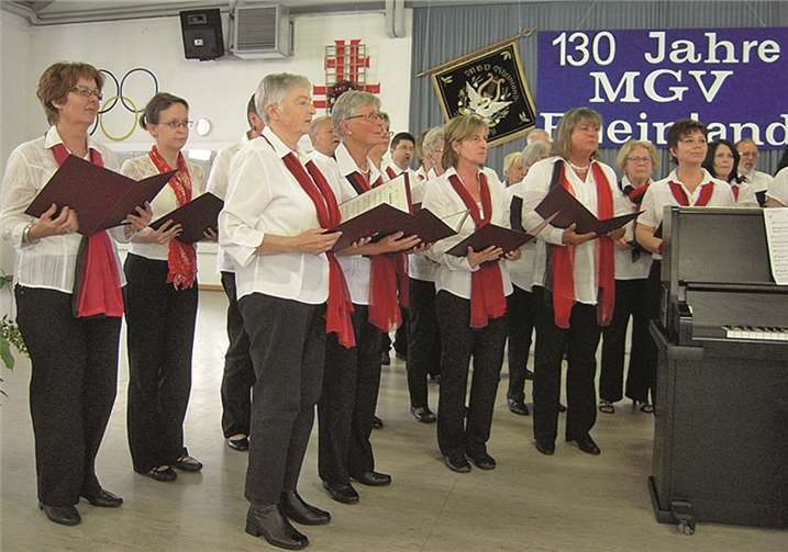 130 Jahre MGV Rheinland Weitersburg 1883 e.V. 