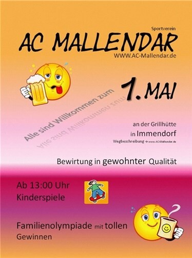 Große Grillfeier an der Immendorfer Hütte 