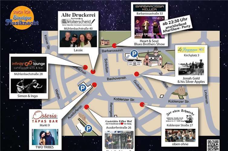 Die 777 Sinziger Musiknacht 