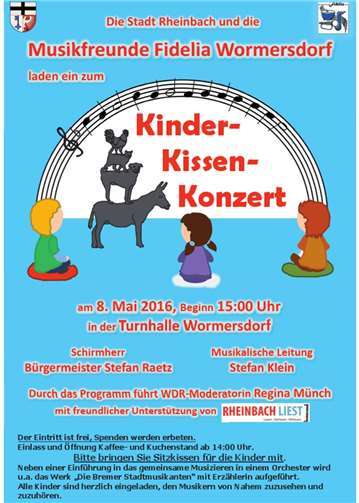 „Kinder-Kissen-Konzert“ 