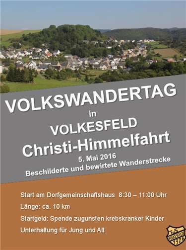 Volkswandertag in Volkesfeld