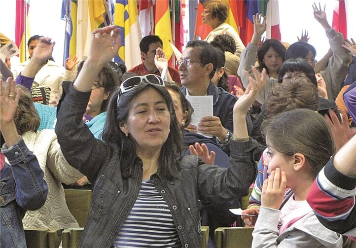 Stunden der Glaubensfreude erlebt 