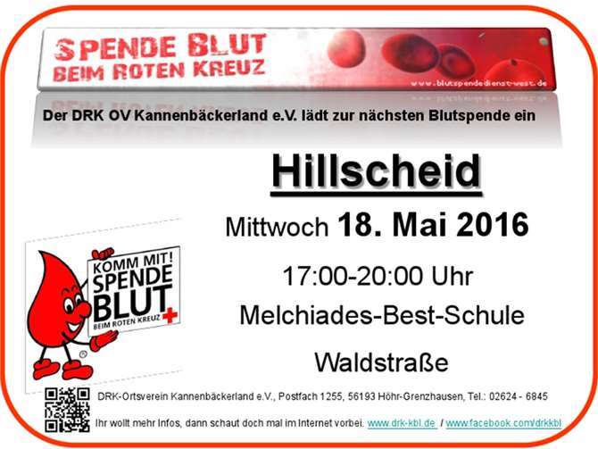 Blutspende und Jahreshauptversammlung 