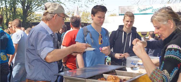Die Sonne verwöhnte die Gäste 
