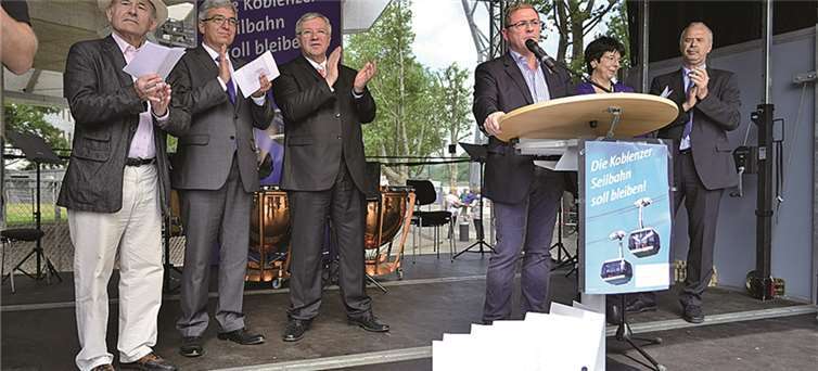 Große Freude in Koblenz: Seilbahn bleibt  