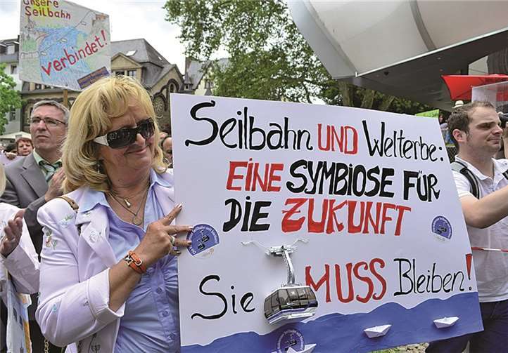 Große Freude in Koblenz: Seilbahn bleibt  