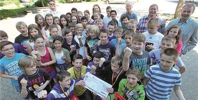 Sonnenlandschule läuft wieder zum Sieg 